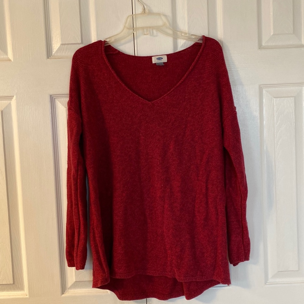 Old Navy large red sweater